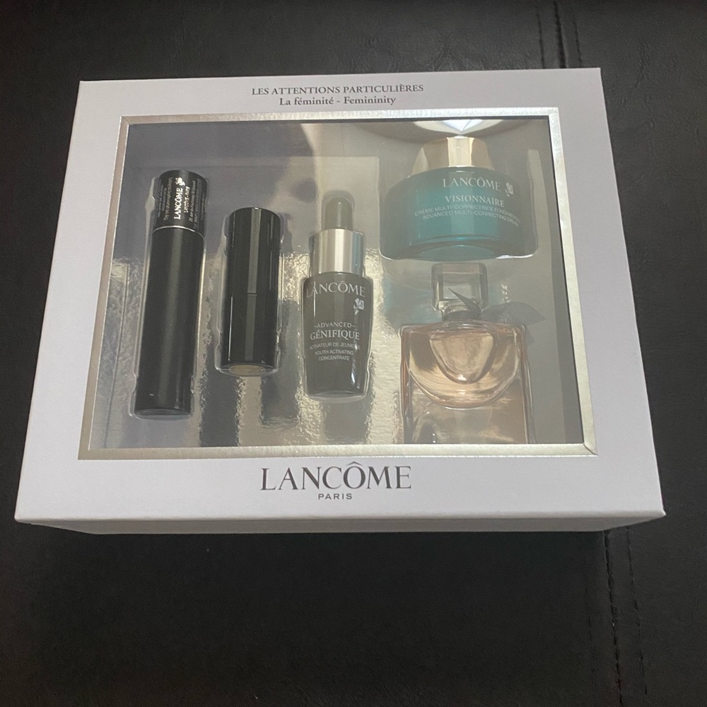 🆕 Lancôme gift set ➡️ cream, mascara, and more